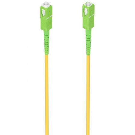 Cable de Fibra Óptica G657A2 3.0 9/125 SMF Aisens A152-0982/ LSZH/ 5m/ Amarillo